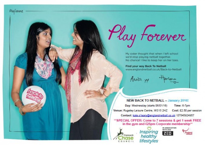 Rugeley Back to Netball