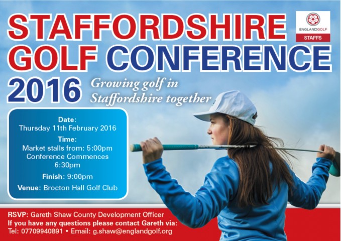 staffs golf conference