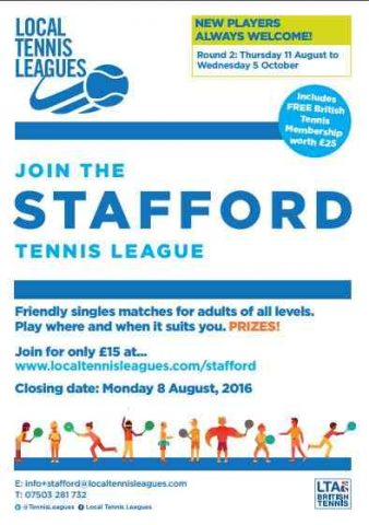 Stafford Tennis League