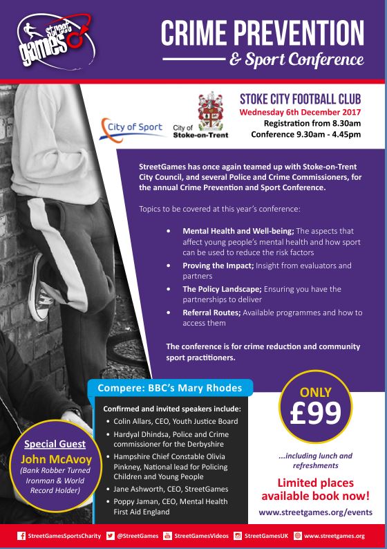 Crime Prevention Conference Together Active Staffordshire & Stokeon