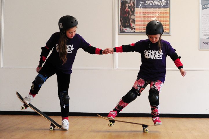 Team Rubicon skateboarding workshop