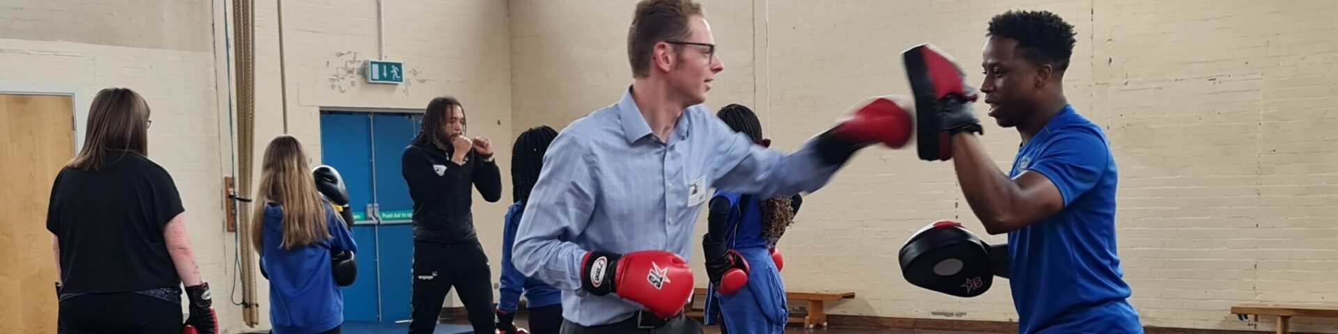 Jack Brereton MP tries his hand at boxing