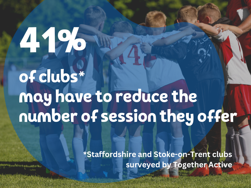 41% of clubs may have to reduce the number of sessions they offer