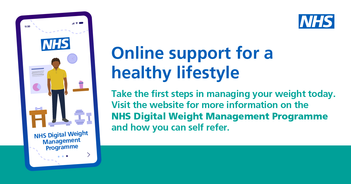 New NHS Digital Weight Management Programme Together Active